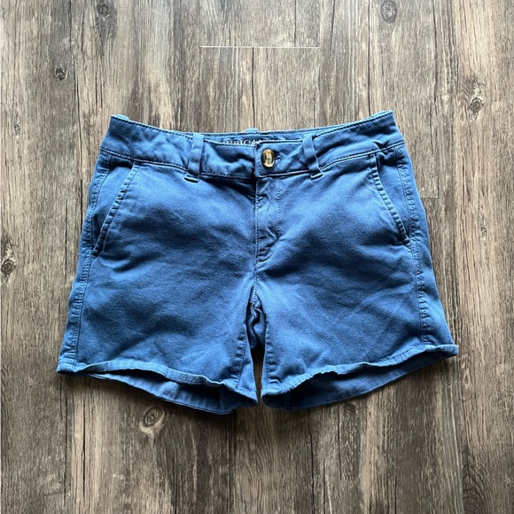 American Eagle Midi Super Stretch Shorts - Picture 1 of 5
